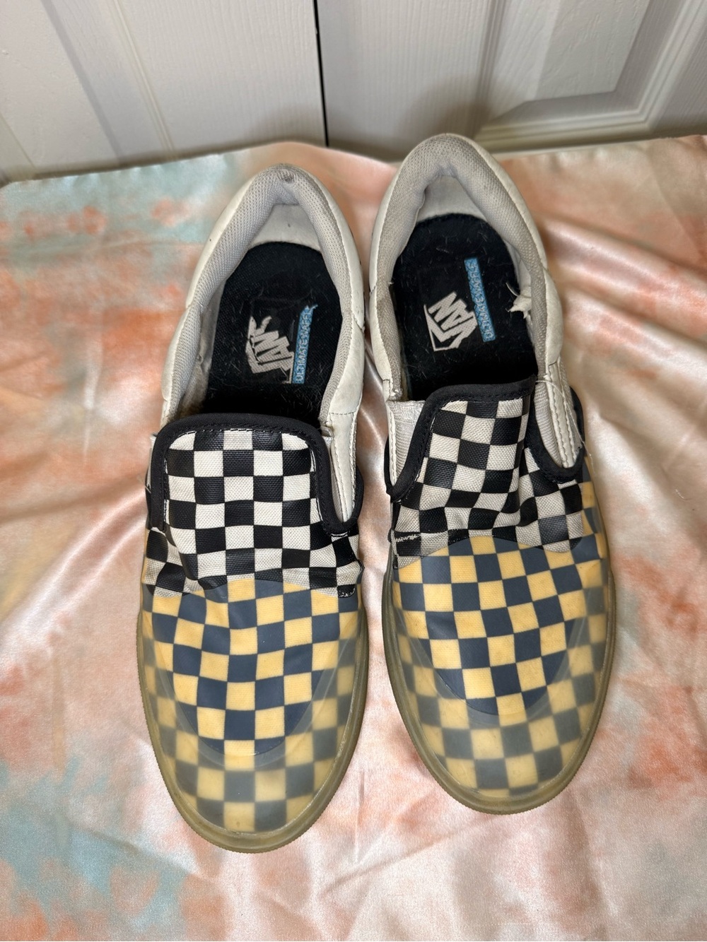 Vans Mod Slip-On
'Checkerboard - Marshmallow' sneakers,